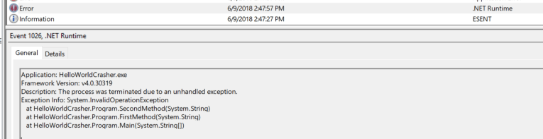 How to capture and debug .NET application crash dumps in Windows – 1.21 ...