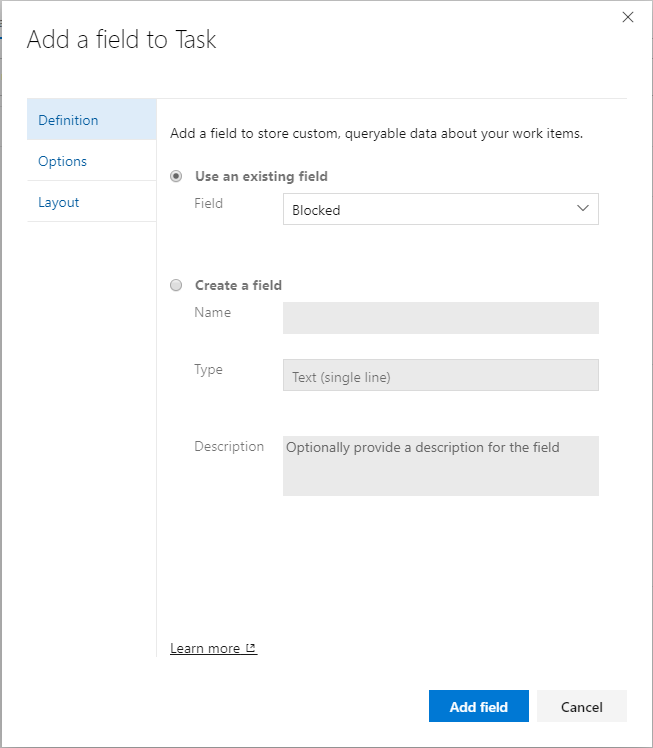 Field Azure How to visually highlight blocked work items on an Azure DevOps sprint ...
